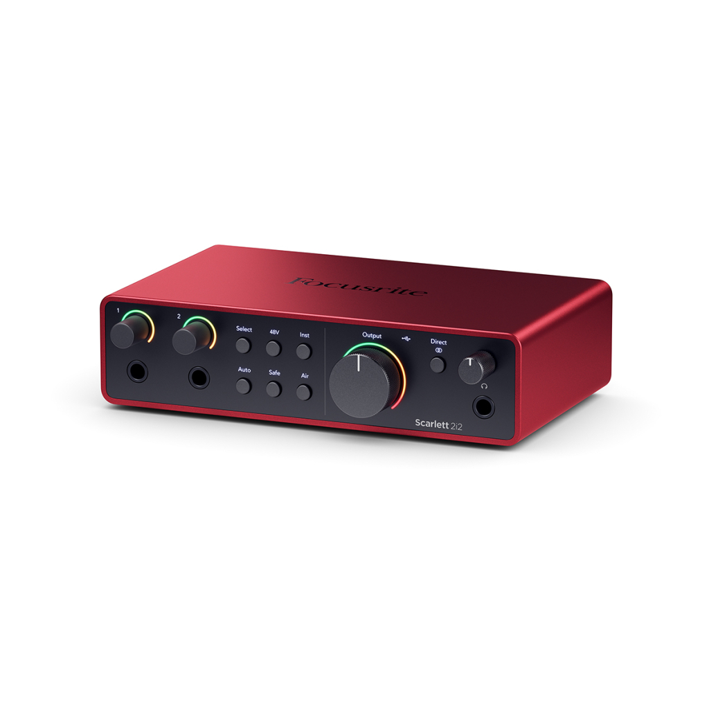 Аудіоінтерфейс Focusrite Scarlett 2i2 4th Gen (234619) - зображення 1