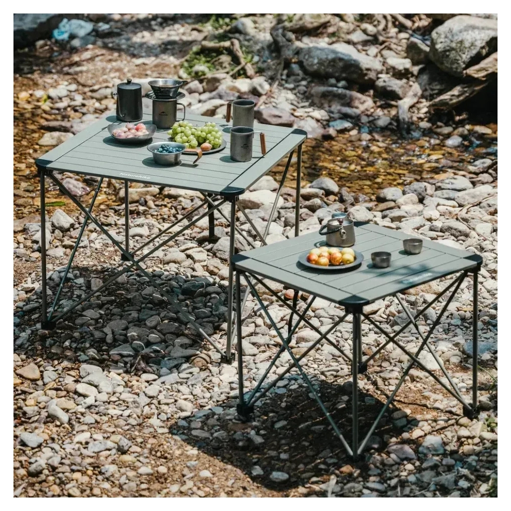 Туристичний стіл Naturehike CNK2450JJ013, L, алюміній, сірий (6976507663243) - зображення 9