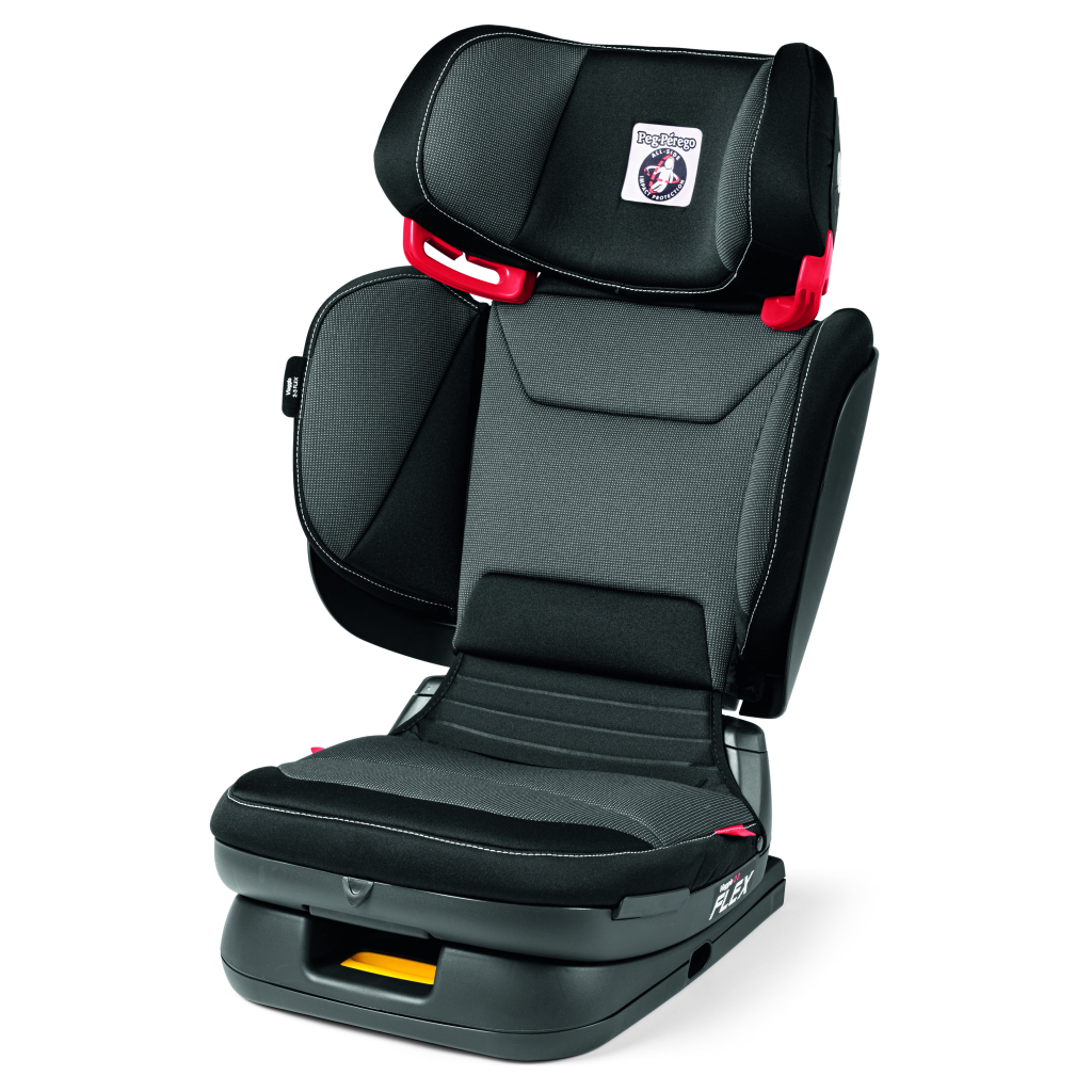 Автокрісло Peg-Perego Viaggio 2-3 Flex Crystal Black Чорно-сіре (IMVF000035DP53DX13) - зображення 1