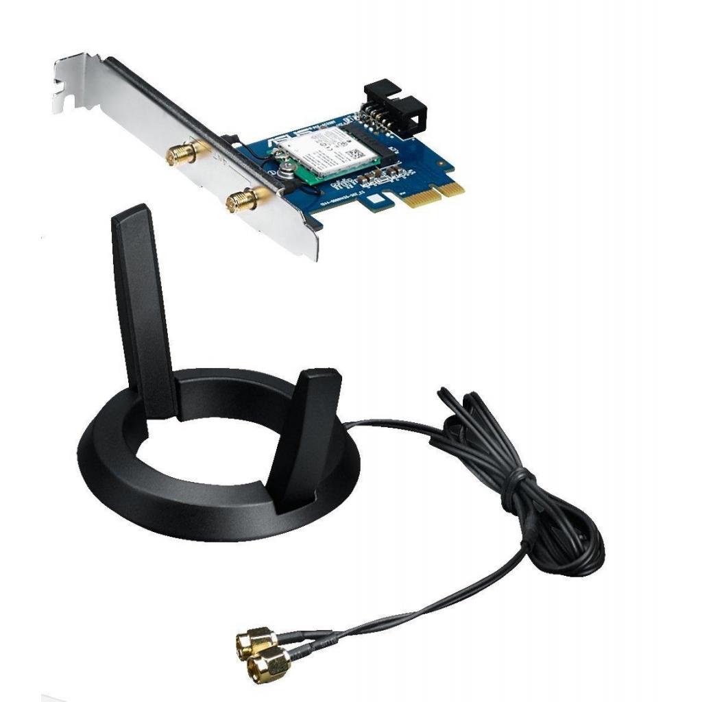 Мережева карта Wi-Fi ASUS PCE-AC55BT - зображення 4