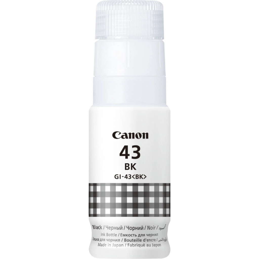 Контейнер з чорнилом Canon GI-43 Black (4698C001) - зображення 1
