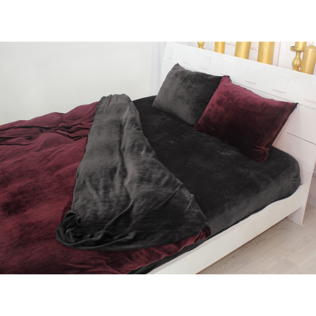 Постільна білизна MirSon Велюр Winter Frost 28-0005 + 28-0002 Azalea Velvet 110х140 (2200004006598) - зображення 3