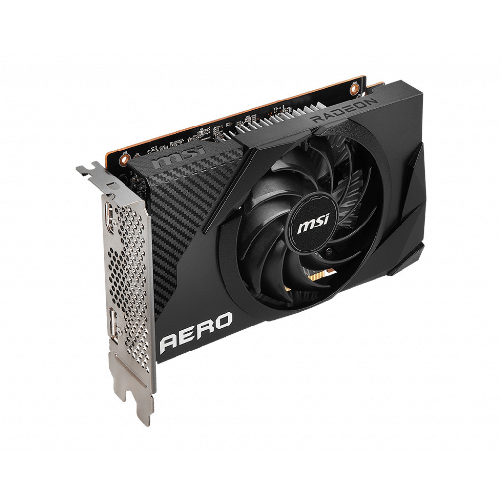 Відеокарта MSI Radeon RX 6400 4Gb AERO ITX (RX 6400 AERO ITX 4G) - зображення 4