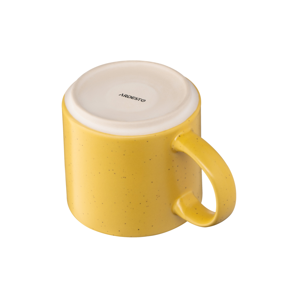 Чашка Ardesto Alcor 420 мл Yellow (AR3475Y) - зображення 6