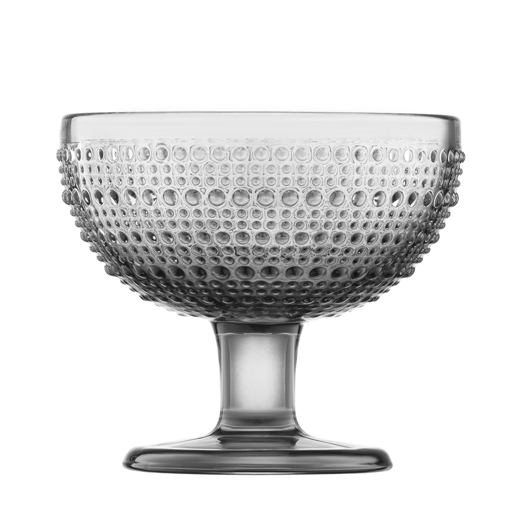 Креманка Ardesto Verbena, 12см, скло, сірий (AR5031) - изображение 3