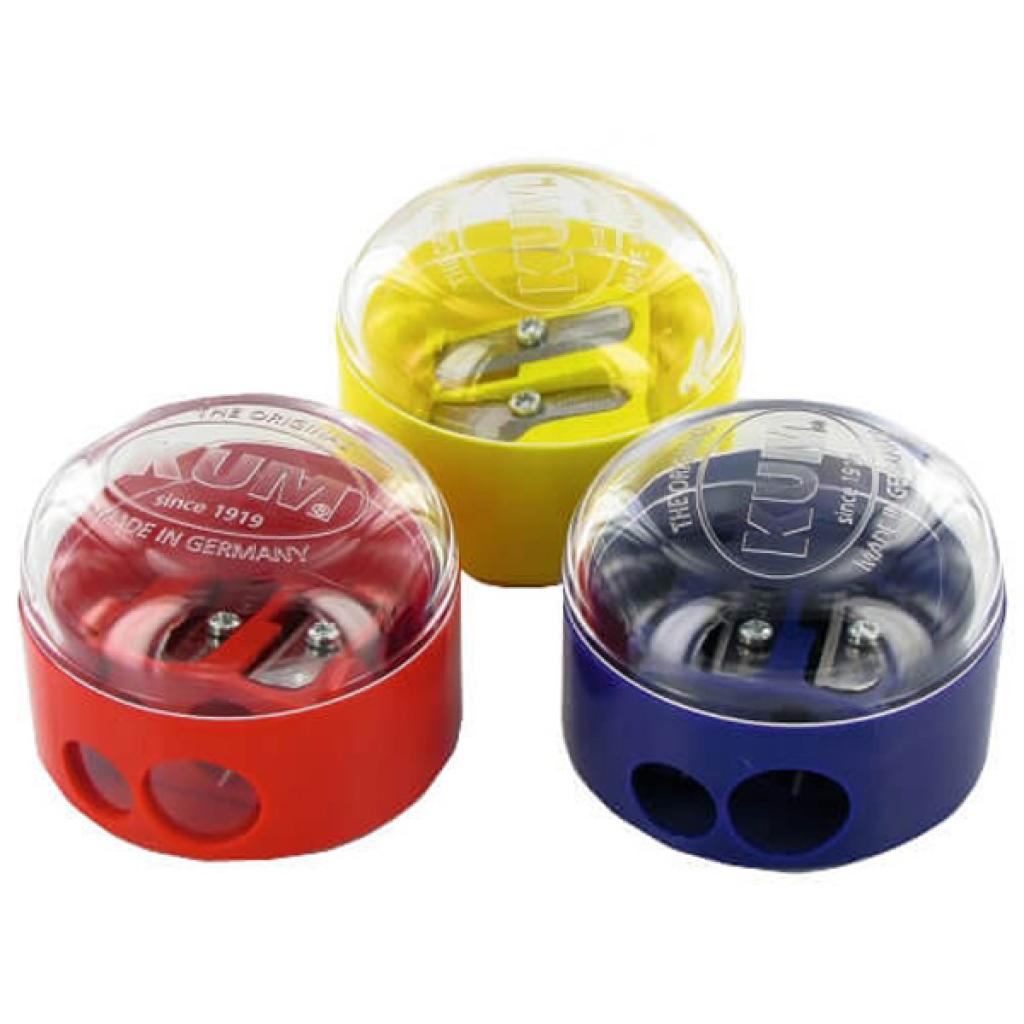 Точилка Kum with a container, plastic, double (208K2) - изображение 1