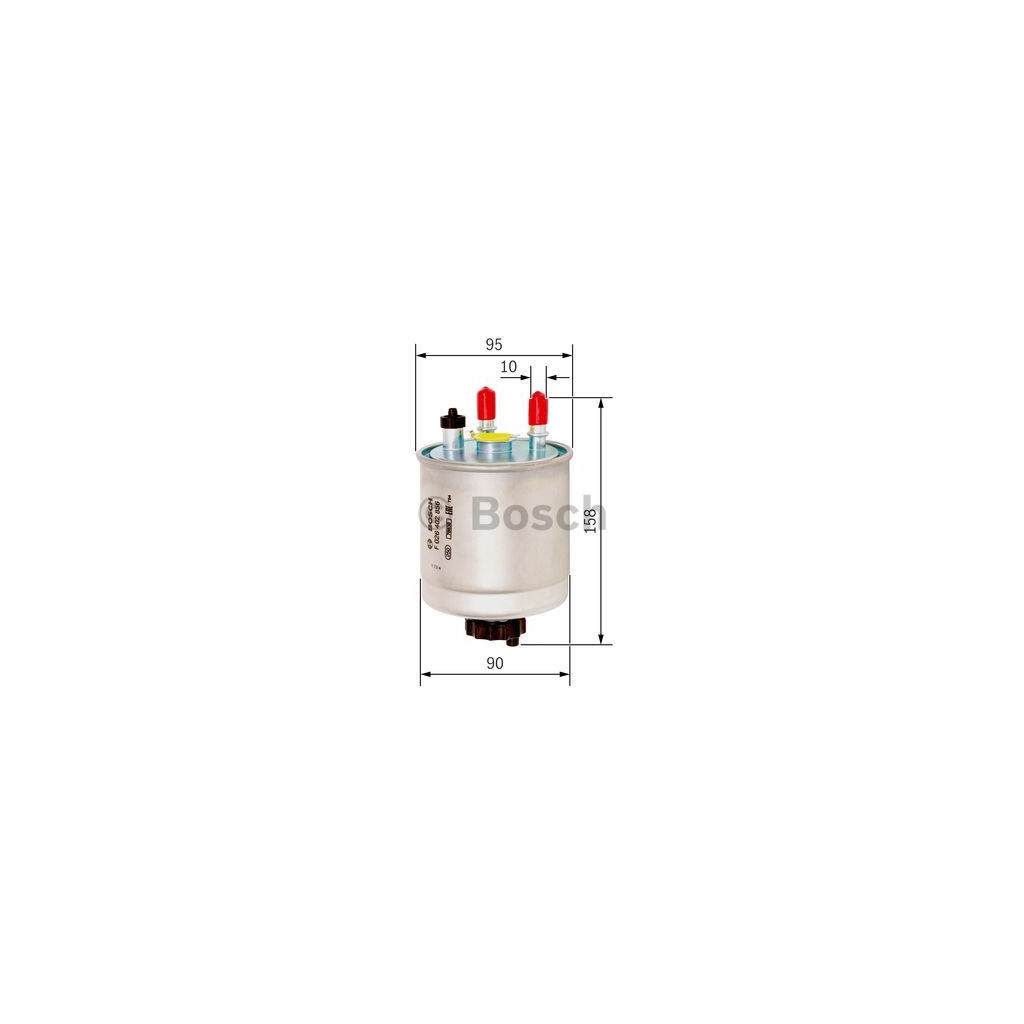 Фільтр паливний Bosch F026402856 - зображення 5