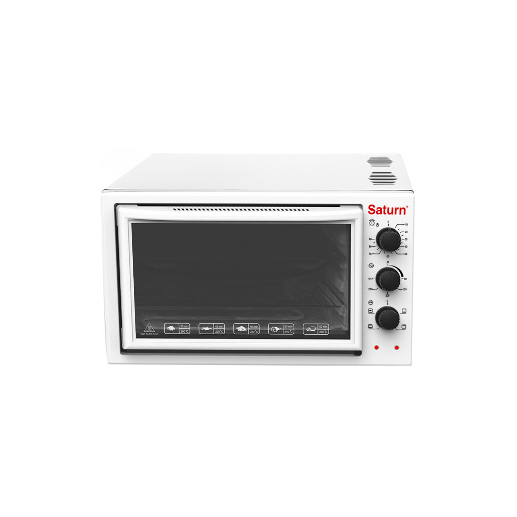 Електропіч Saturn ST-EC3804 White - зображення 1