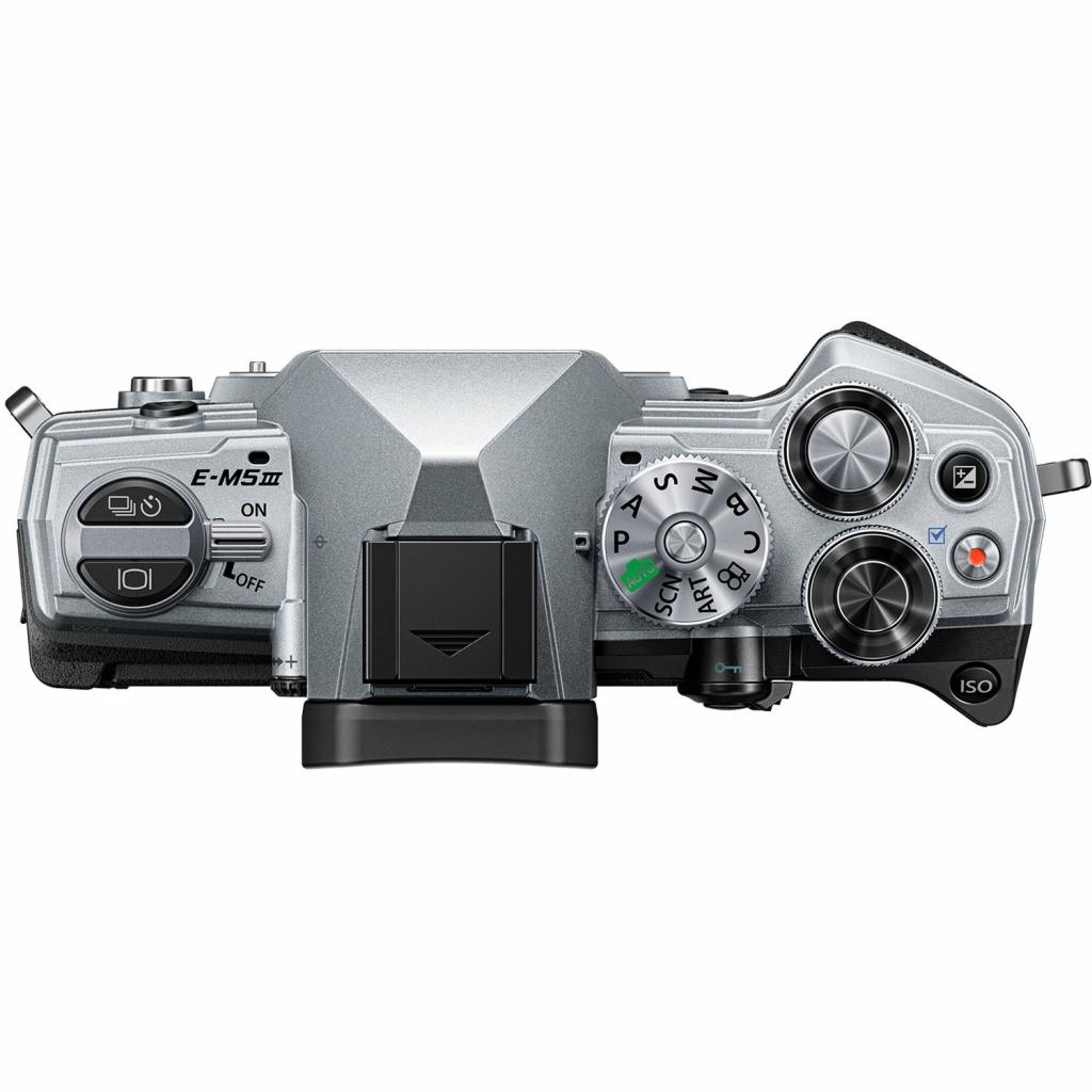 Цифровий фотоапарат Olympus E-M5 mark III Body silver (V207090SE000) - зображення 3