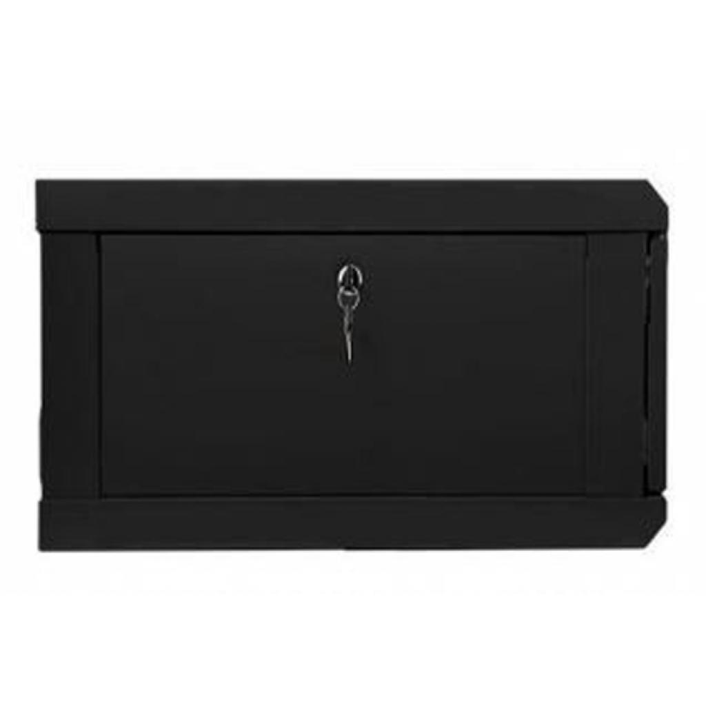 Шафа настінна Hypernet 6U 19" 600x450 (WMNC-6U-FLAT-BLACK) - изображение 2