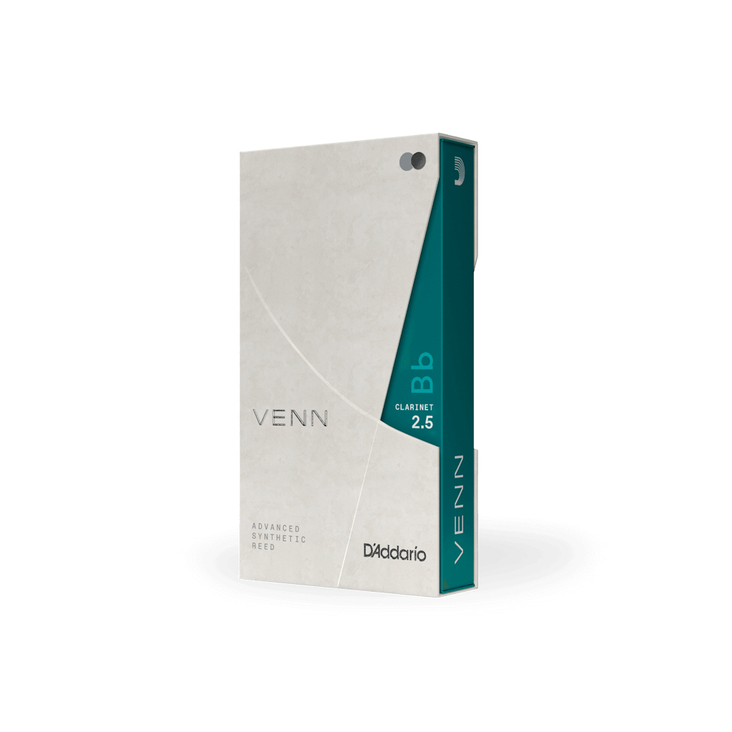 Тростина для кларнета D'Addario VENN Bb Clarinet Reed 2.5 (VBB0125G2) - изображение 1