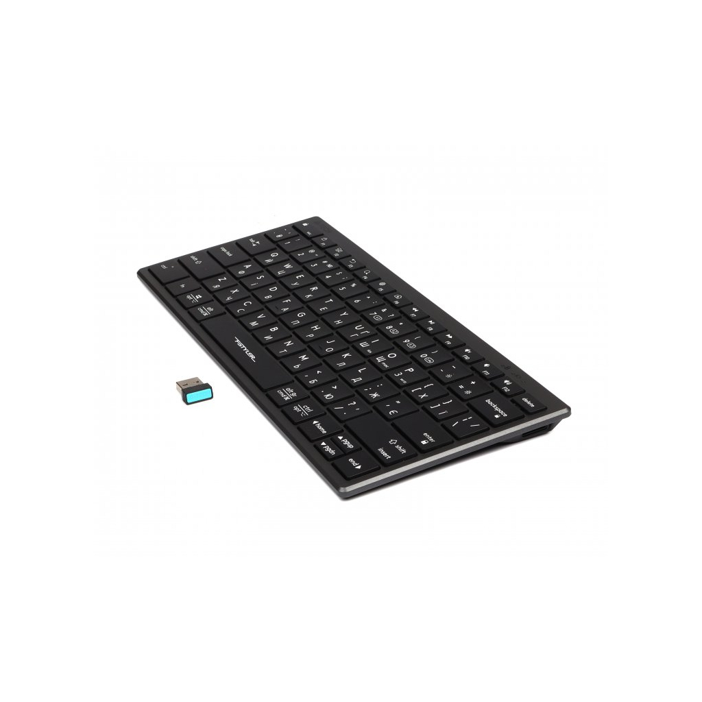 Клавіатура A4Tech FBX51C Wireless/Bluetooth Grey (FBX51C Grey) - зображення 5