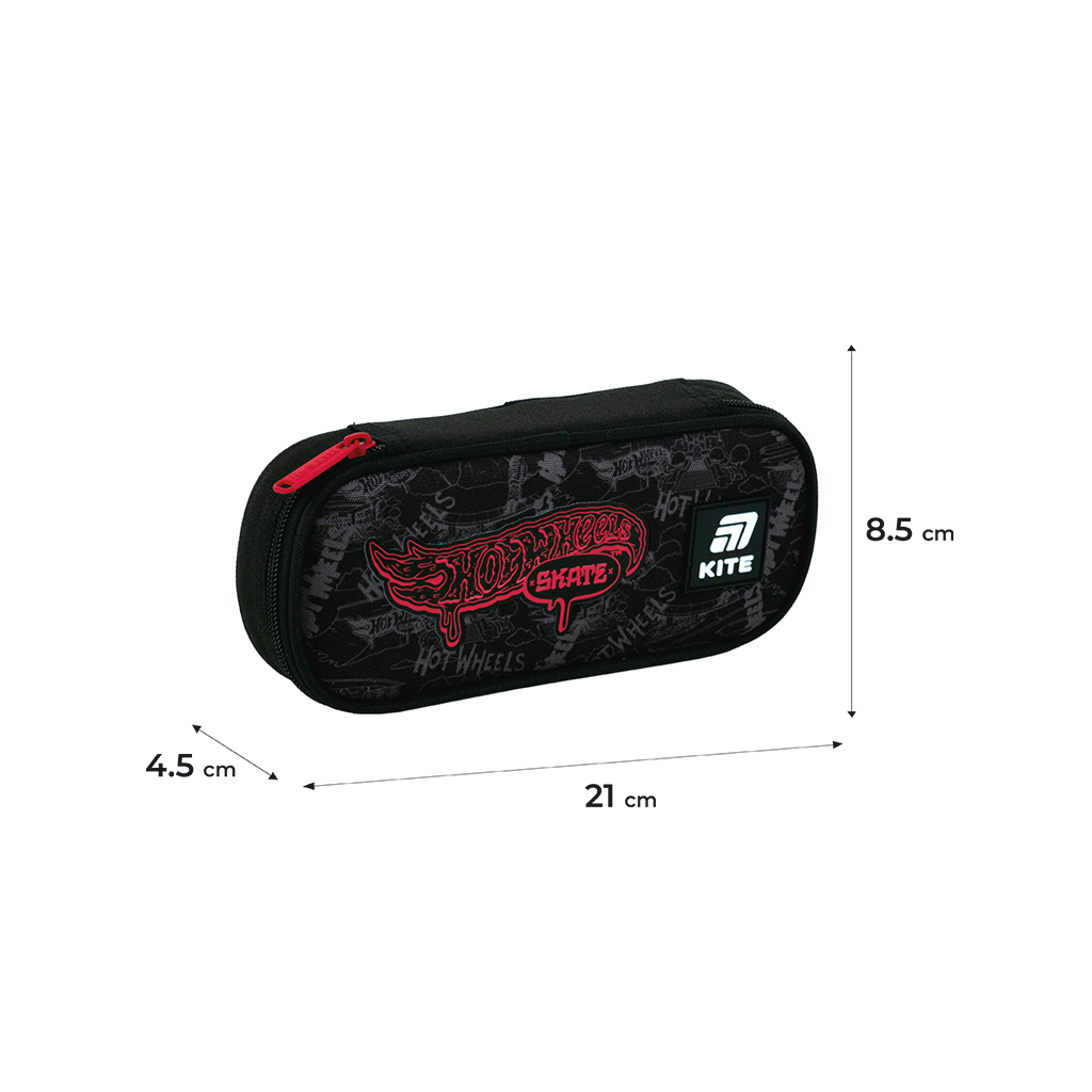Пенал Kite 662-1 Hot Wheels Skate (HW25-662-1) - зображення 2