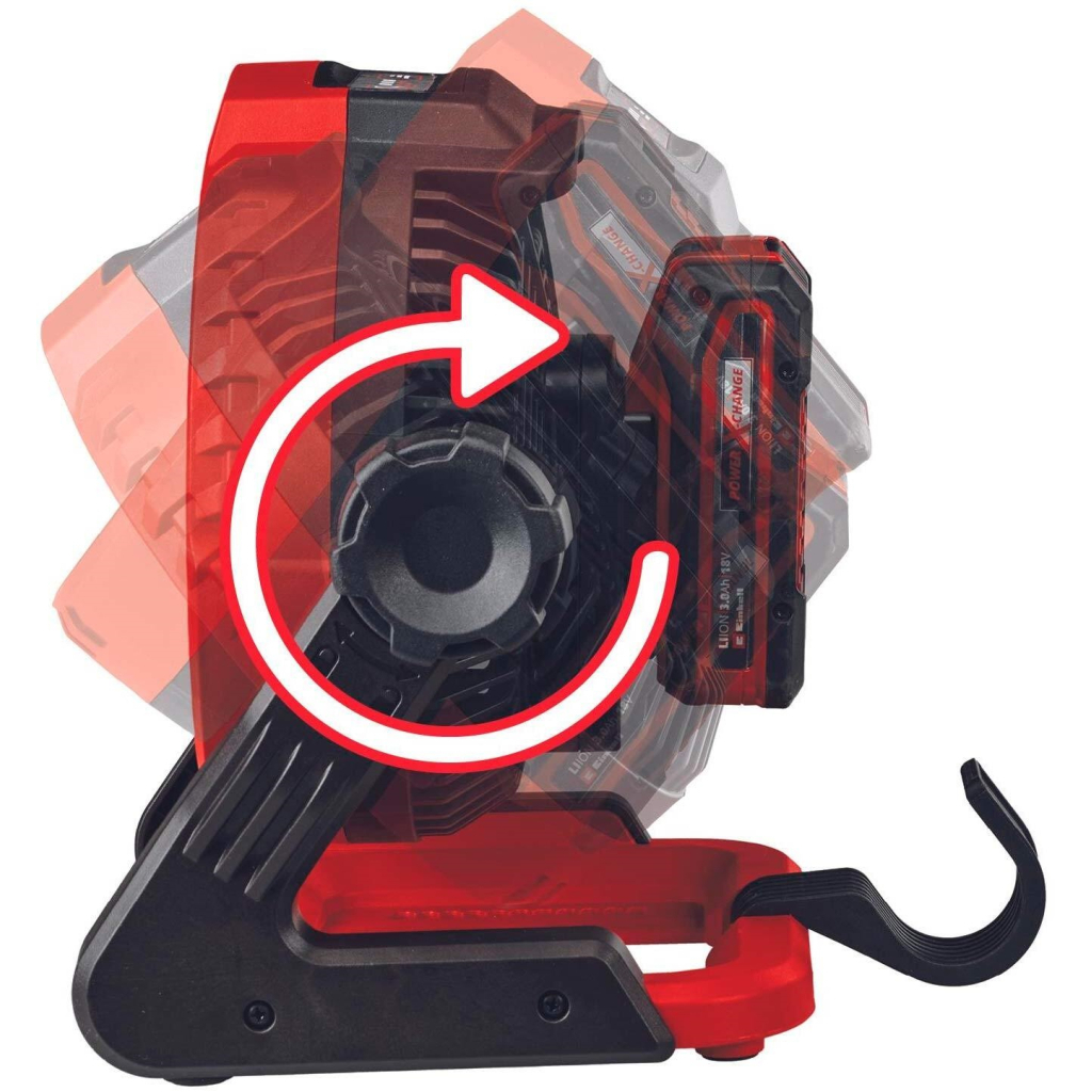 Вентилятор Einhell GE-CF 18/2200 Li 3408035 - изображение 9