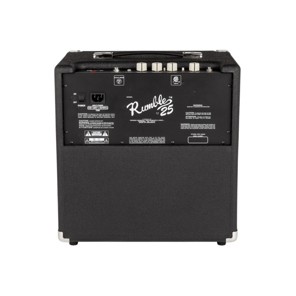 Комбопідсилювач Fender Rumble 25 (232047) - зображення 2