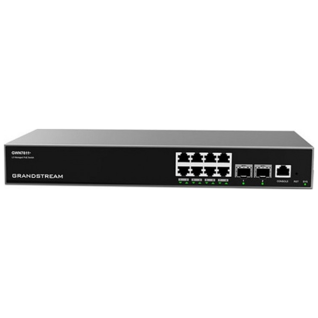 Комутатор мережевий Grandstream GWN7811P - зображення 1