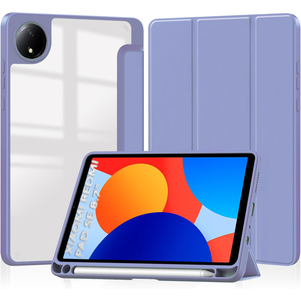 Чохол до планшета BeCover Soft Edge TPU Xiaomi Redmi Pad SE 8.7" Purple (712571) - зображення 1