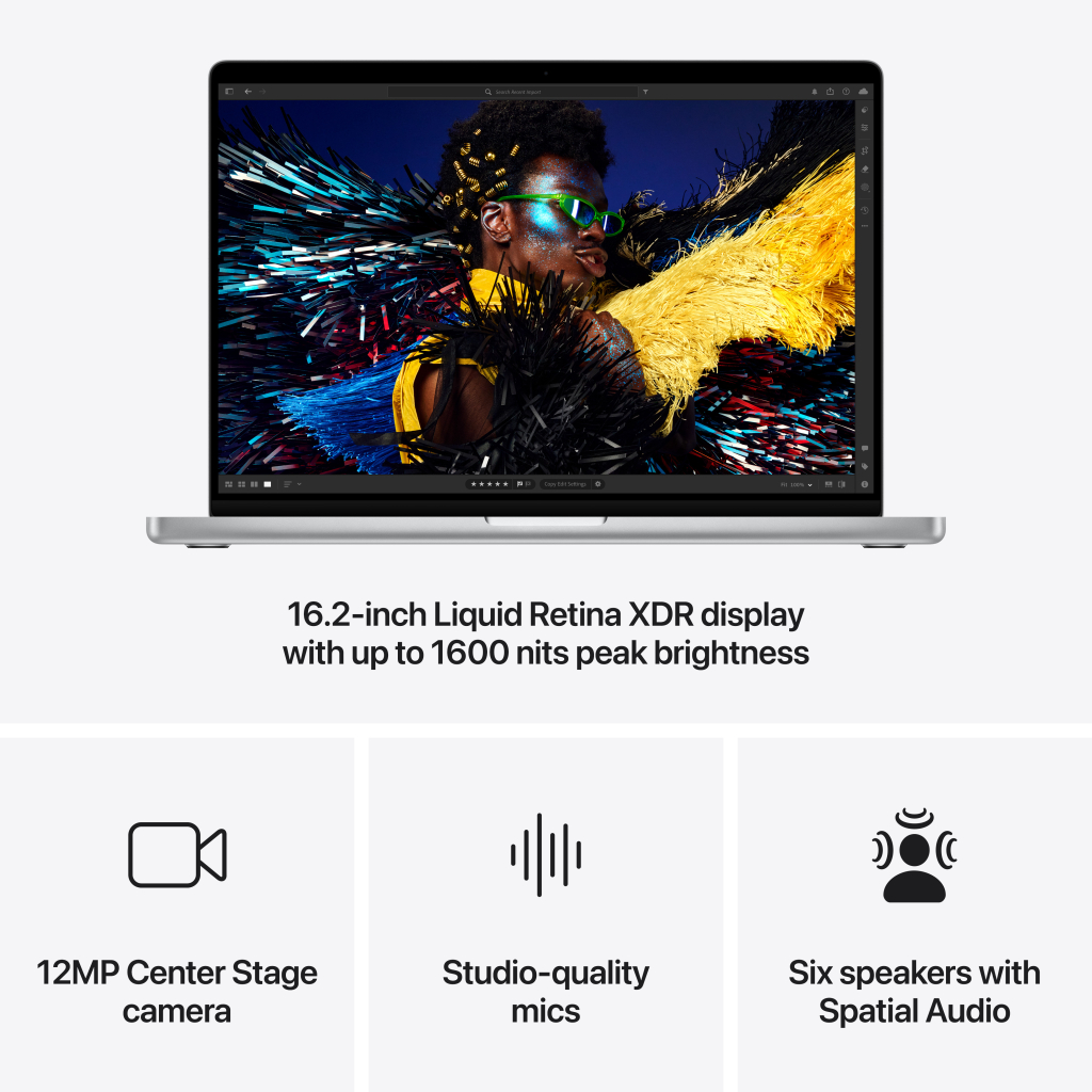 Ноутбук Apple MacBook Pro 16 A3186 M4 Max Silver (MX2W3UA/A) - зображення 5
