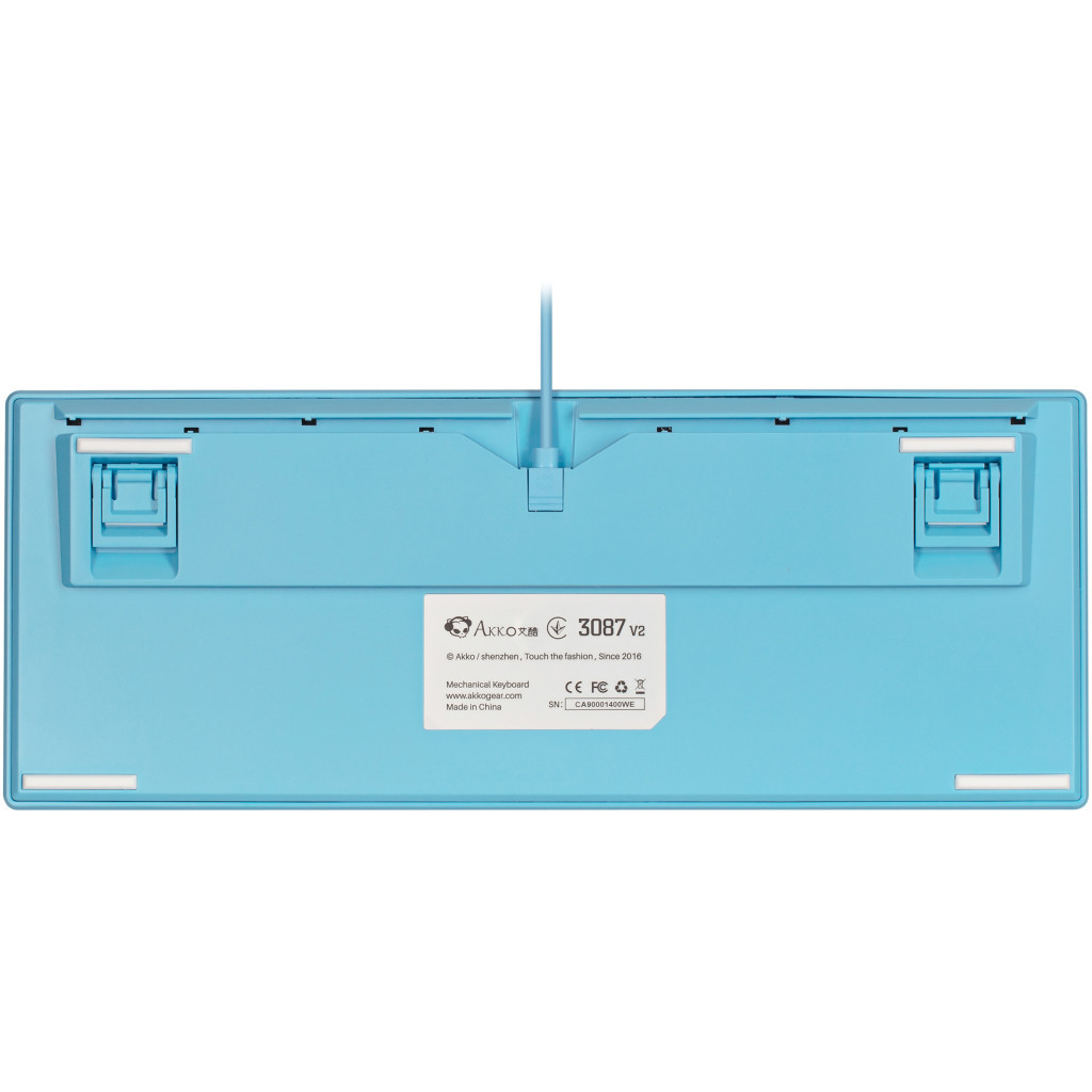 Клавіатура Akko 3087 Mirror of the Sky Cherry MX Red Blue (A3087_MI_CR) - зображення 4