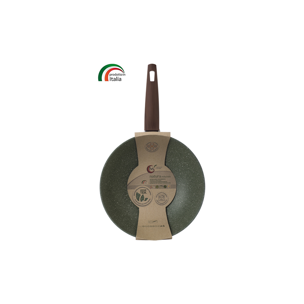 Сковорода TVS Natura Induction Wok 28 см (BS793282910001) - зображення 5