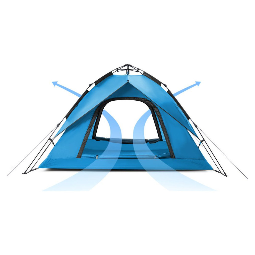 Намет Naturehike NH21ZP008 4x Blue (6927595777558) - зображення 4