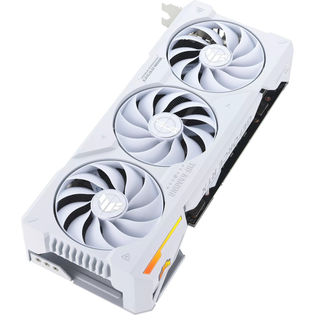 Відеокарта ASUS GeForce RTX4070Ti SUPER 16Gb TUF OC WHITE GAMING (TUF-RTX4070TIS-O16G-WHITE-GAMING) - зображення 7