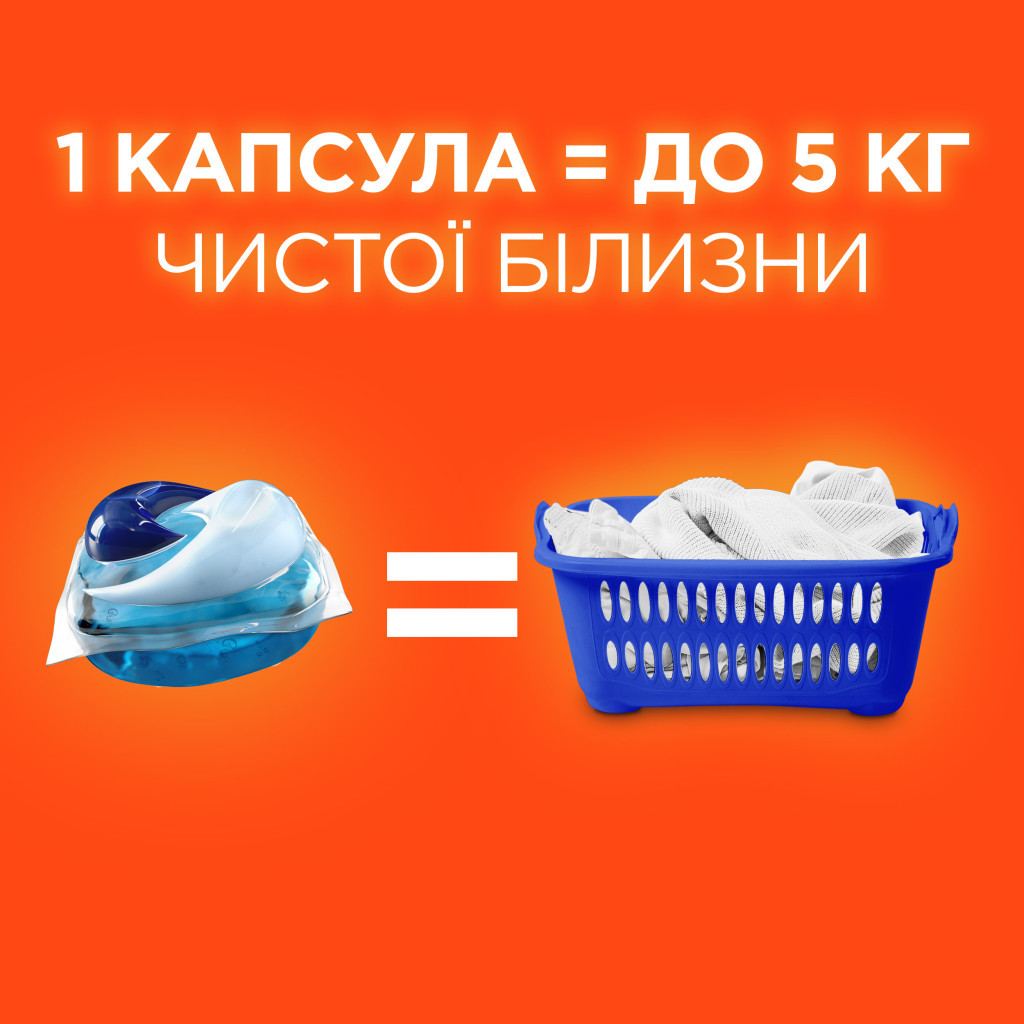 Капсули для прання Tide Все-в-1 Альпійська свіжість 12 шт. (4084500569478/8001090802309) - зображення 2
