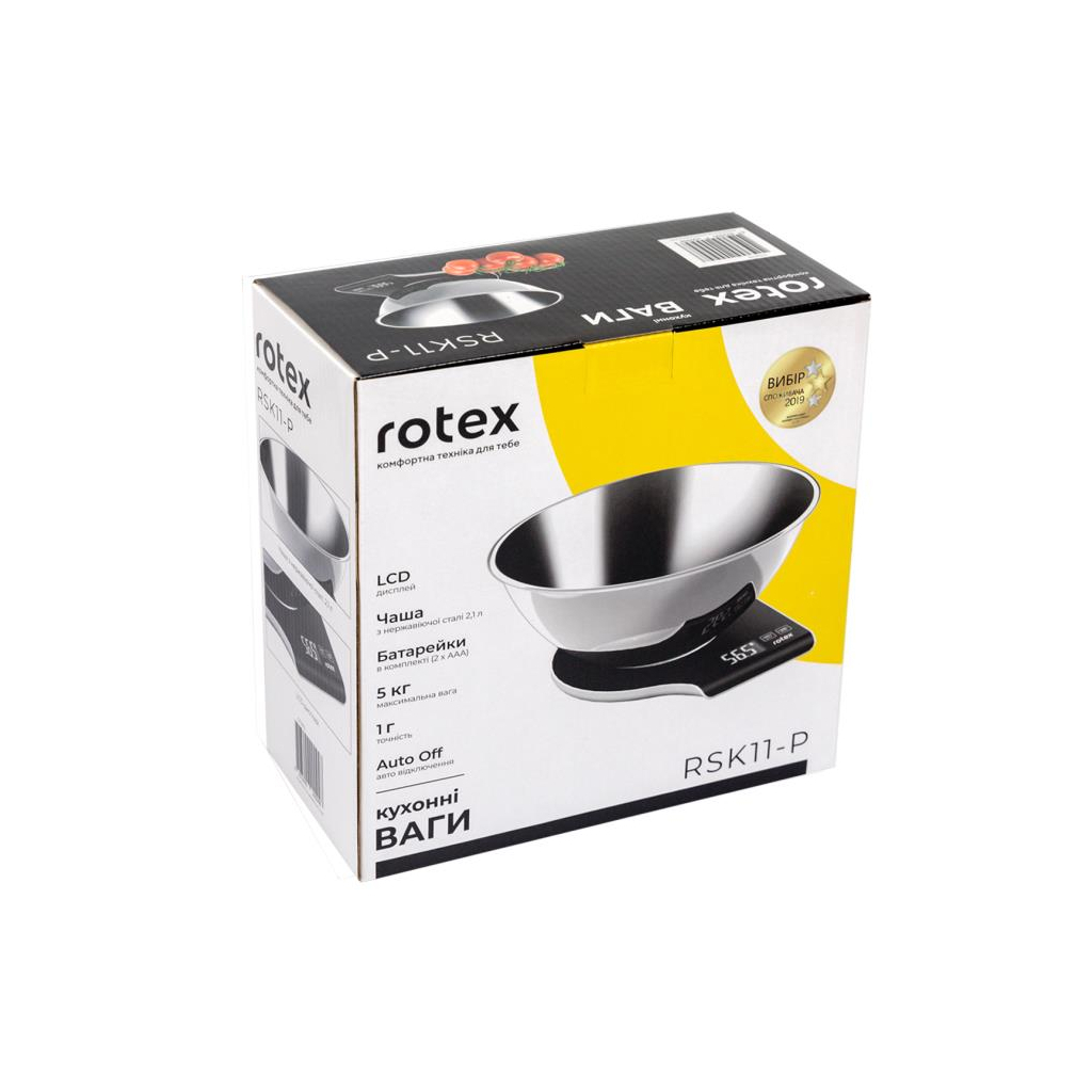 Ваги кухонні Rotex RSK11-P - зображення 3