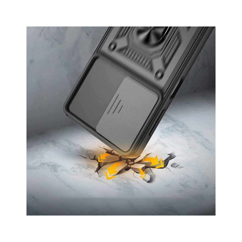 Чохол до мобільного телефона BeCover Military Samsung Galaxy A52 SM-A525 Black (706060) - зображення 3