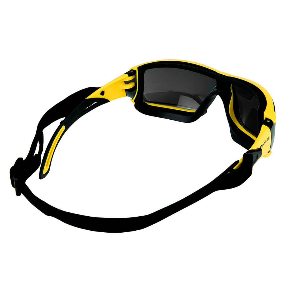 Захисні окуляри Stanley Rubber Gasket, тоновані, полікарбонатні, з м'якими гумовими дужками (SYE15-21D) - зображення 5