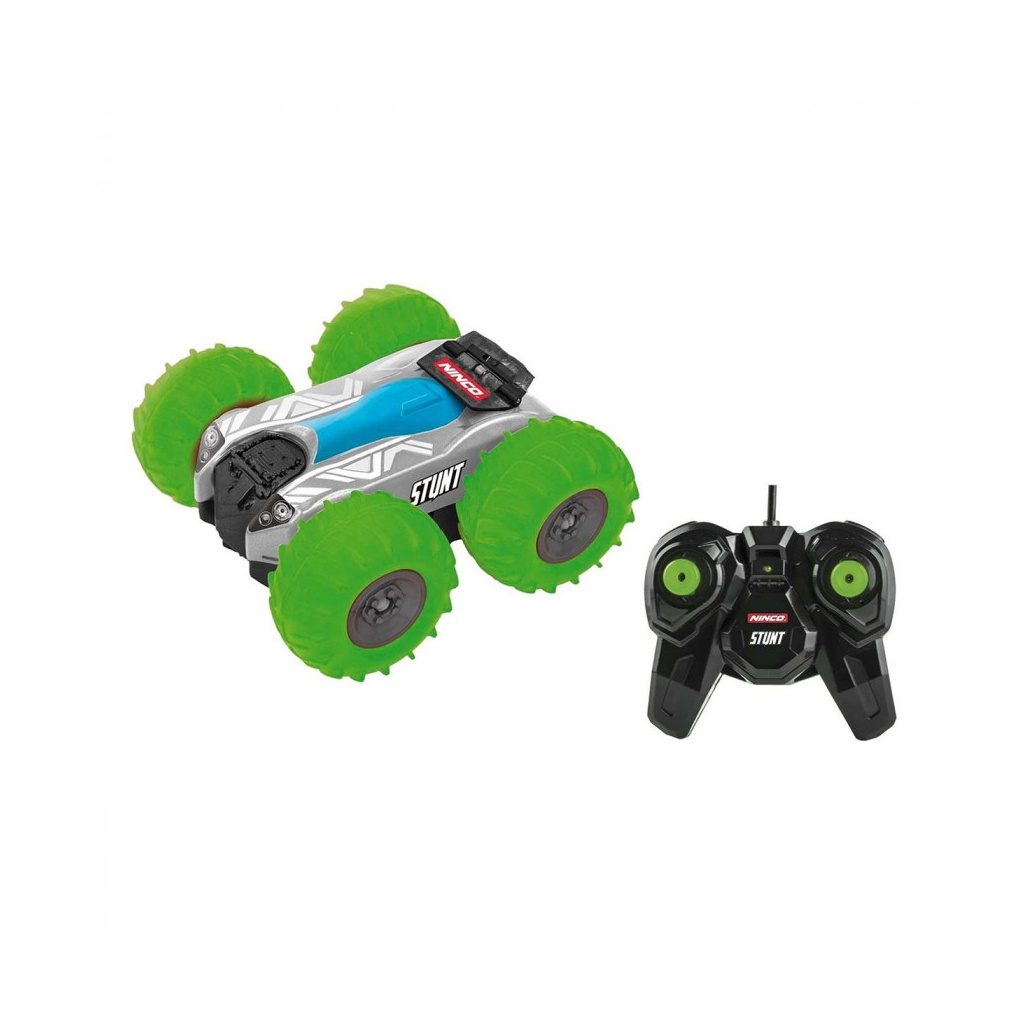 Радіокерована іграшка Ninco Двосторонній трюкач Stunt зелений (6334070) - зображення 1
