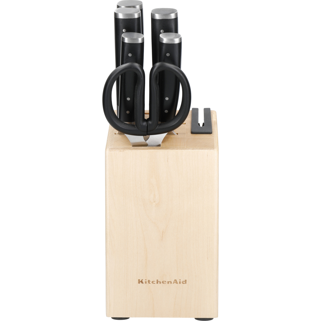 Набір ножів KitchenAid Coreline, з підставкою 5 предметів (KO5PSTSNOBG) - зображення 2