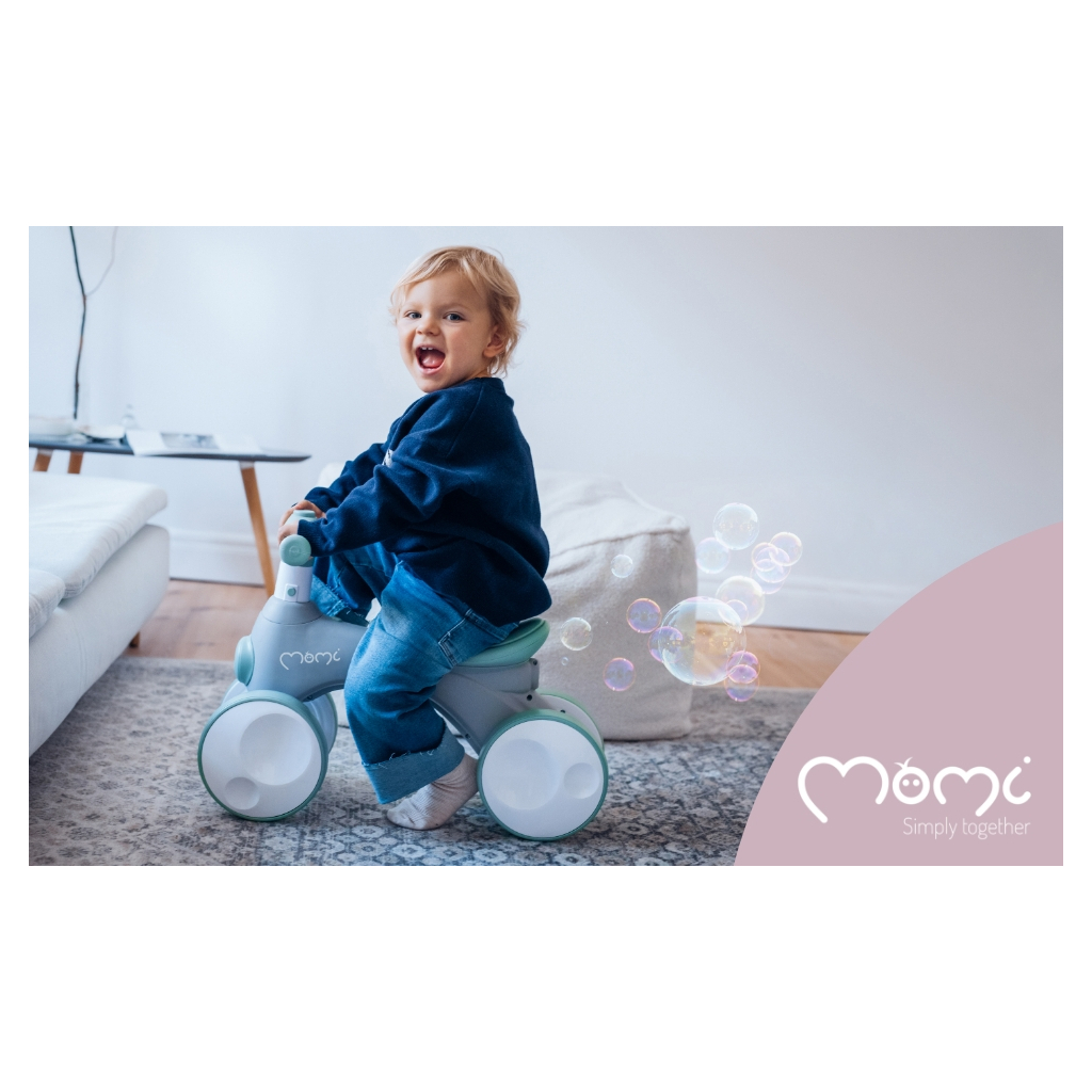 Біговел MoMi Tobis каталка, з бульбашками Pink (ROBI00042) - зображення 8