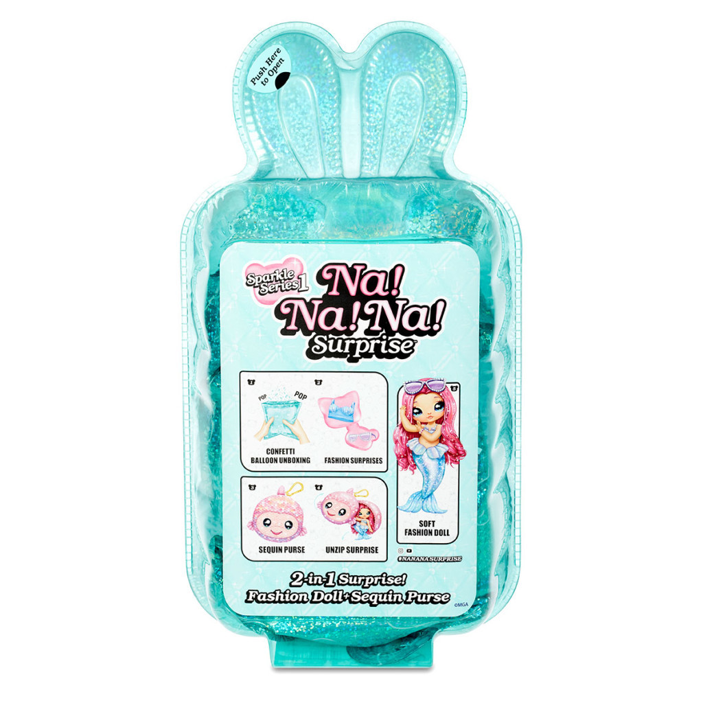 Лялька Na! Na! Na! Surprise Sparkle S3 W1 Кріста Сплаш з аксесуарами (573760) - зображення 7