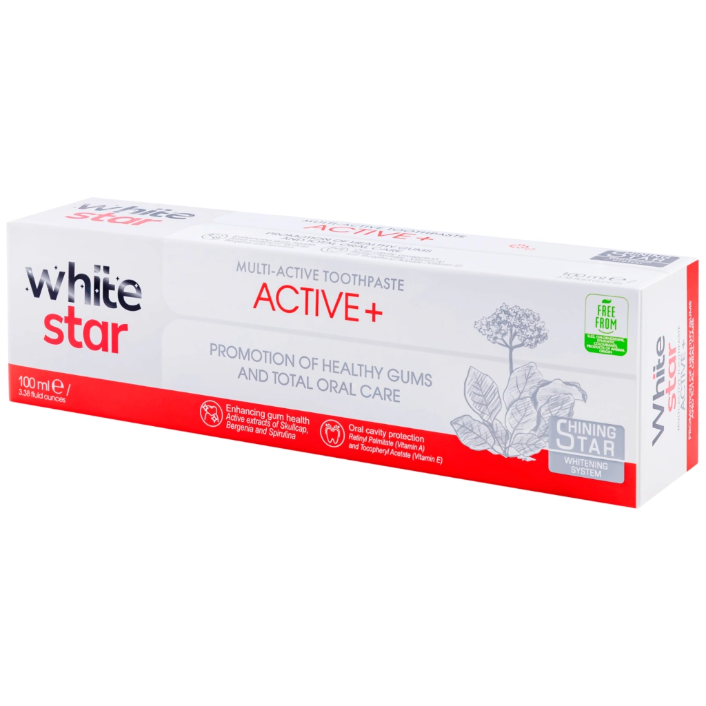 Зубна паста White Star Active+ 100 мл (3800237400324) - зображення 3
