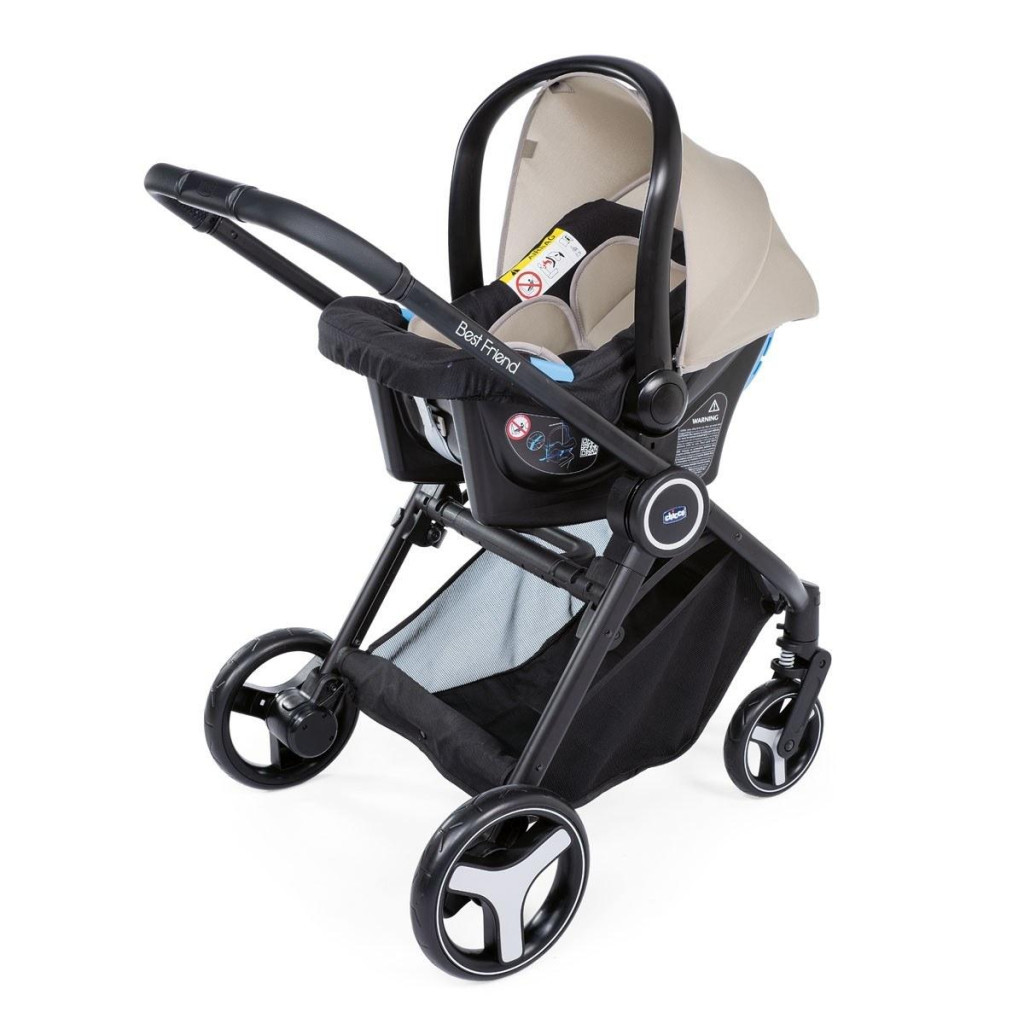 Коляска Chicco Trio Best Friend Бежева (79146.14) - зображення 5