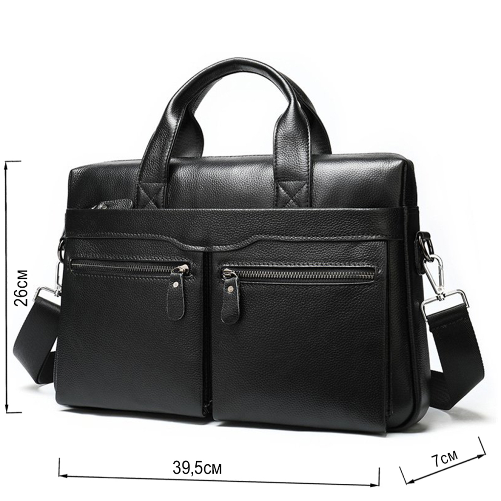 Сумка Vintage Чорна (14579) - зображення 3