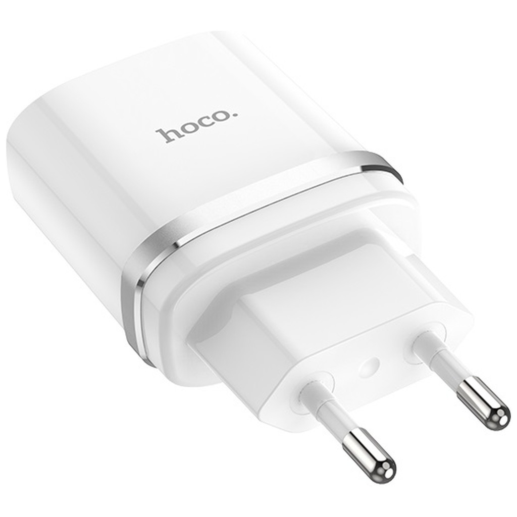 Зарядний пристрій HOCO C12Q Smart QC3.0 charger White (6931474716262) - зображення 2