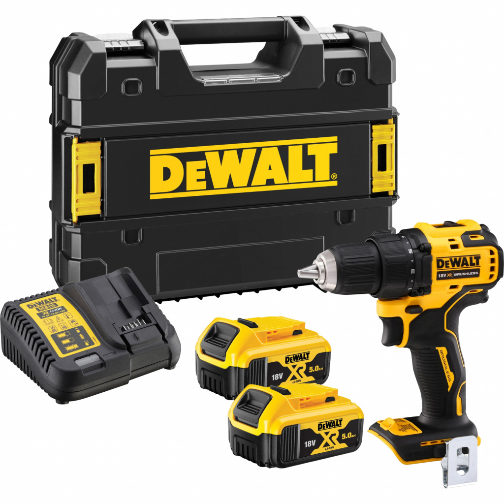 Шуруповерт DeWALT DCD708P2T - зображення 1