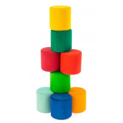 Конструктор Nic дерев'яний Різнокольоровий ролик (NIC523347) - зображення 6