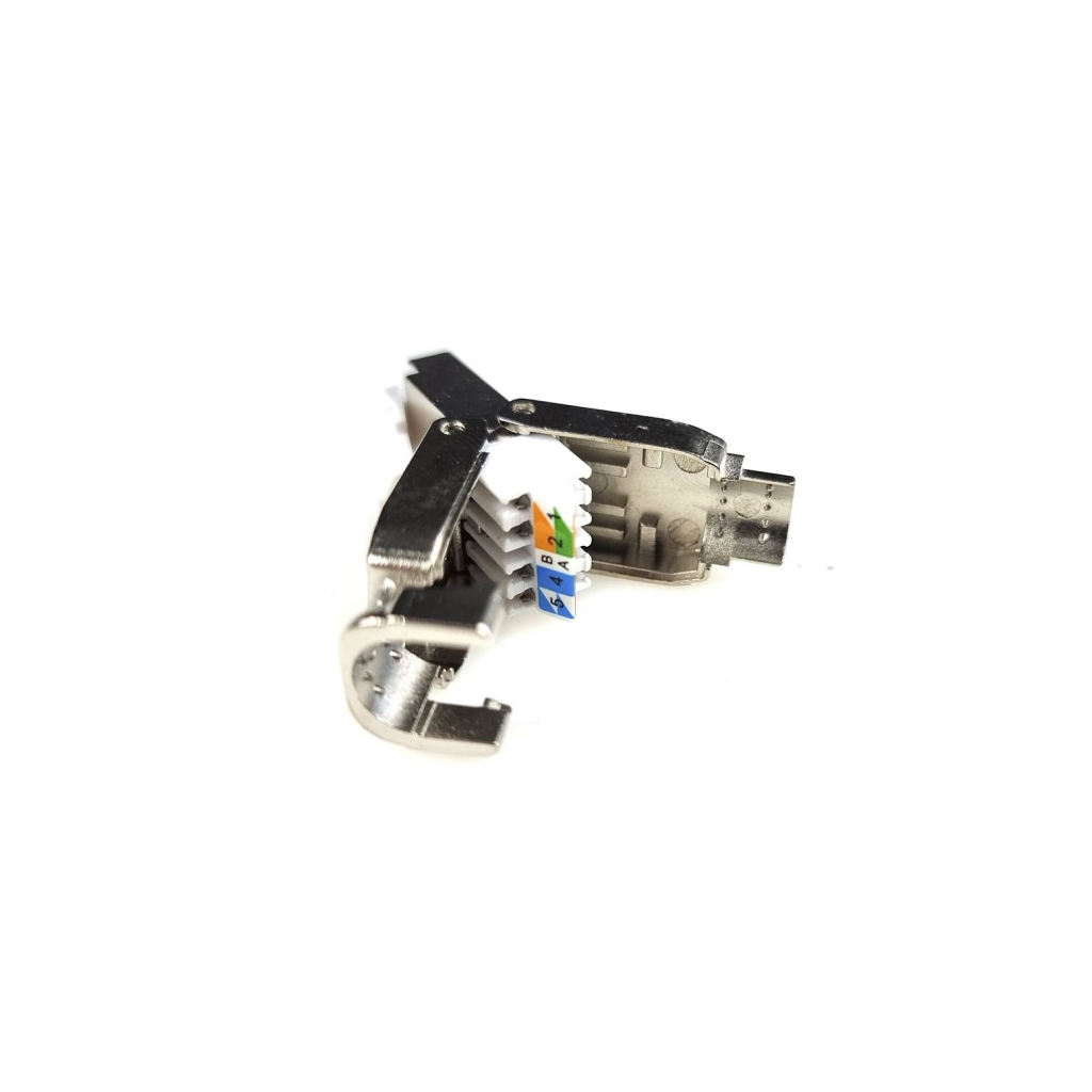 Конектор Eserver RJ45 cat.6A FTP 8P8C, безінструментальний (WT-6084-FTP) - picture 4
