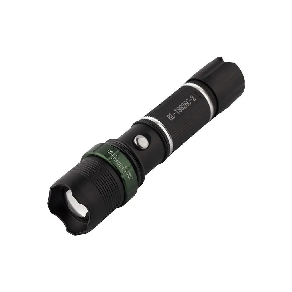 Ліхтар X-Balog UV 2 діоди BL-T8626C-2 алюмінієвий діапазон до 300 м (L0-72) - зображення 2