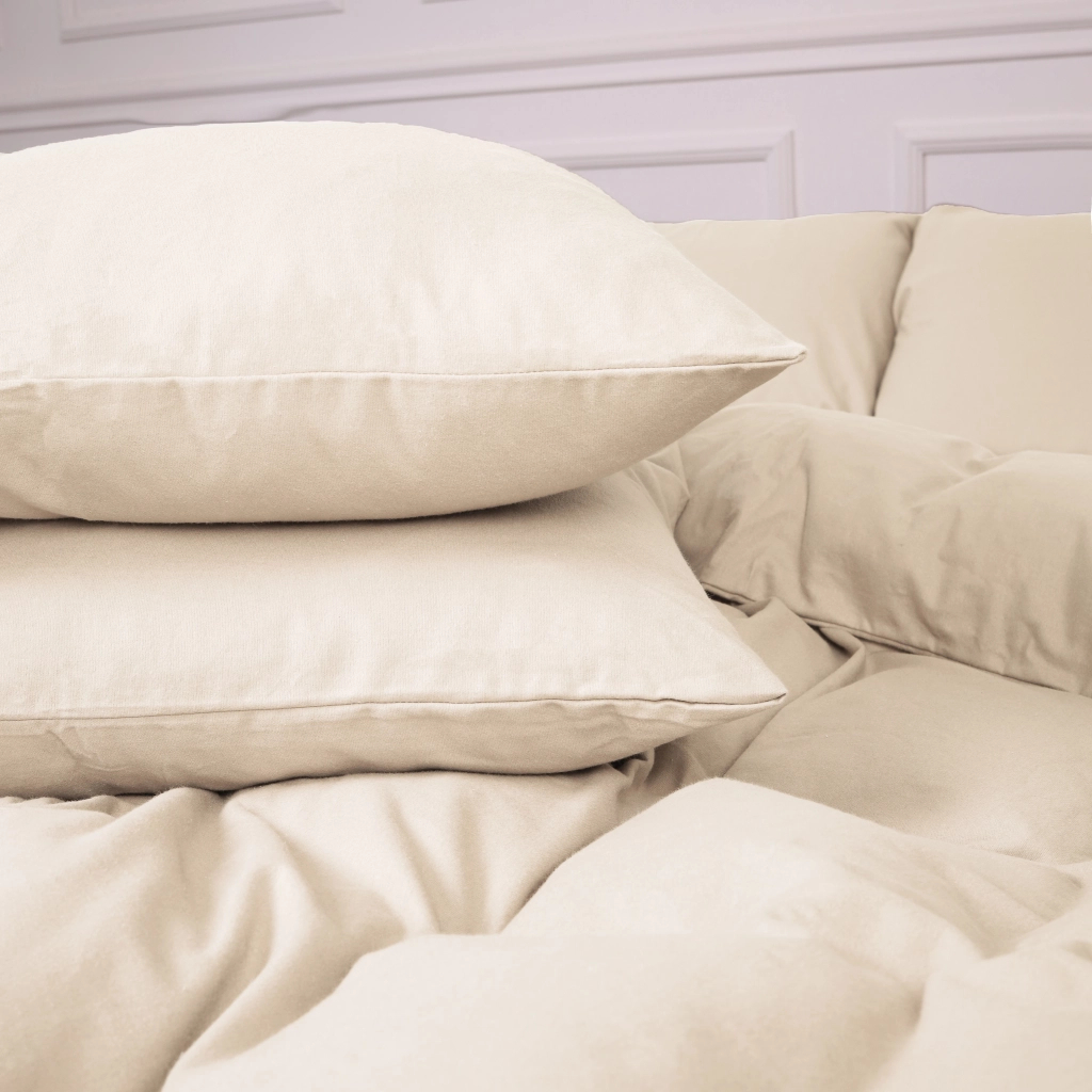 Постільна білизна MirSon 007 Milk Фланель 143х210 Полуторний (2200009650642) - зображення 3