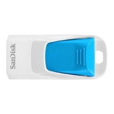 USB флеш накопичувач SanDisk 32Gb Cruzer Edge White-Blue (SDCZ51W-032G-B35B) - зображення 1