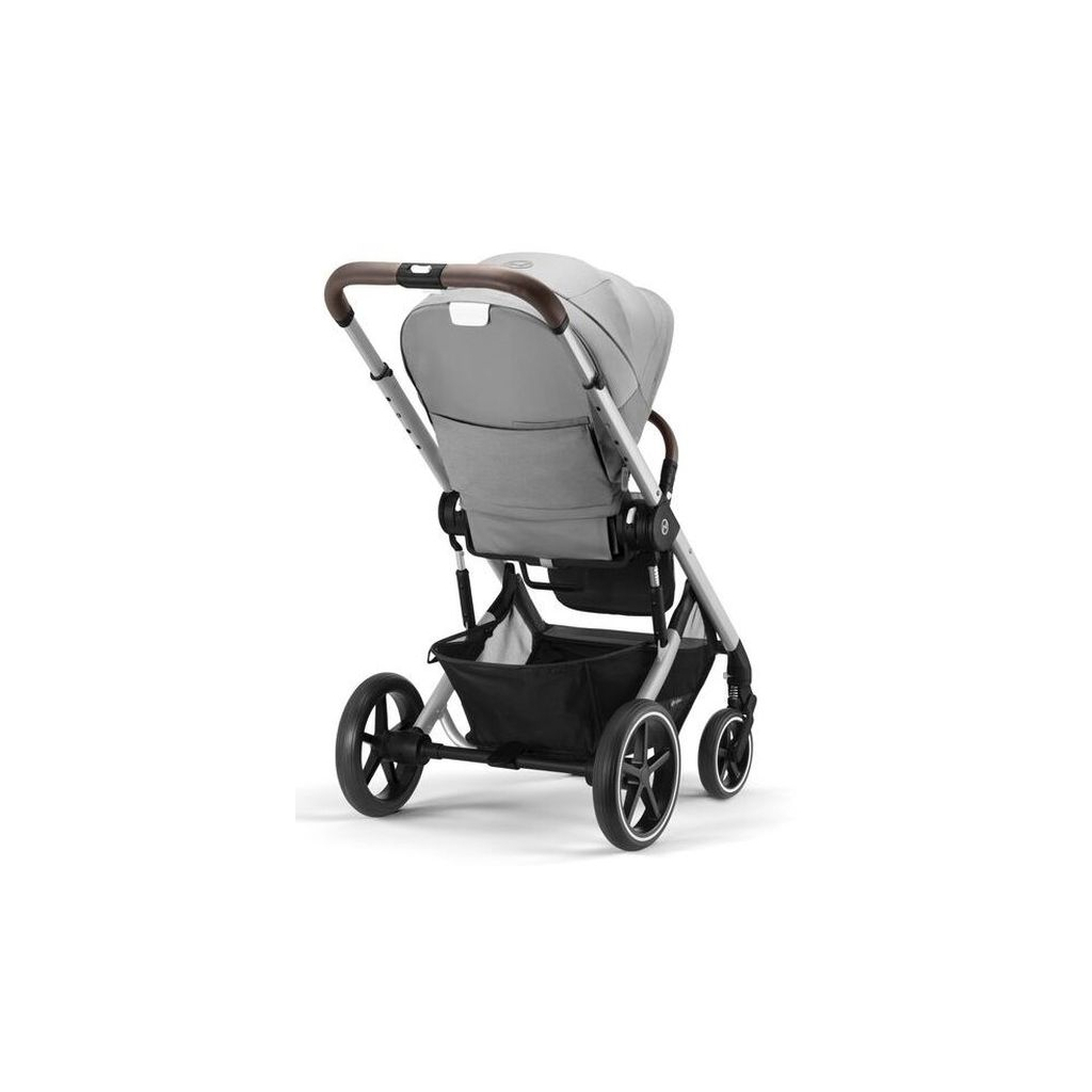 Коляска Cybex Balios S Lux SLV Lava Grey (з бампером) (522002549) - зображення 4