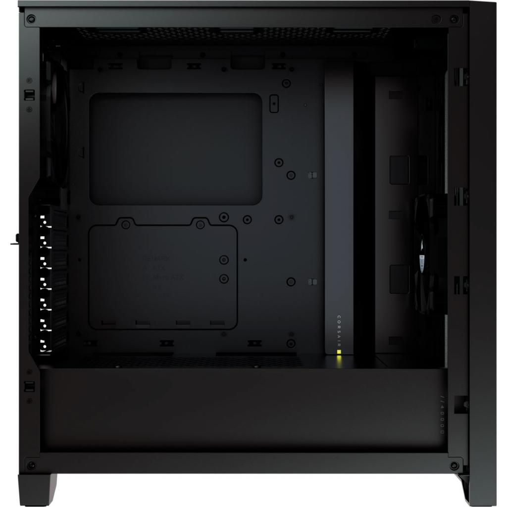 Корпус Corsair 4000D AIRFLOW Tempered Glass Black (CC-9011200-WW) - зображення 3