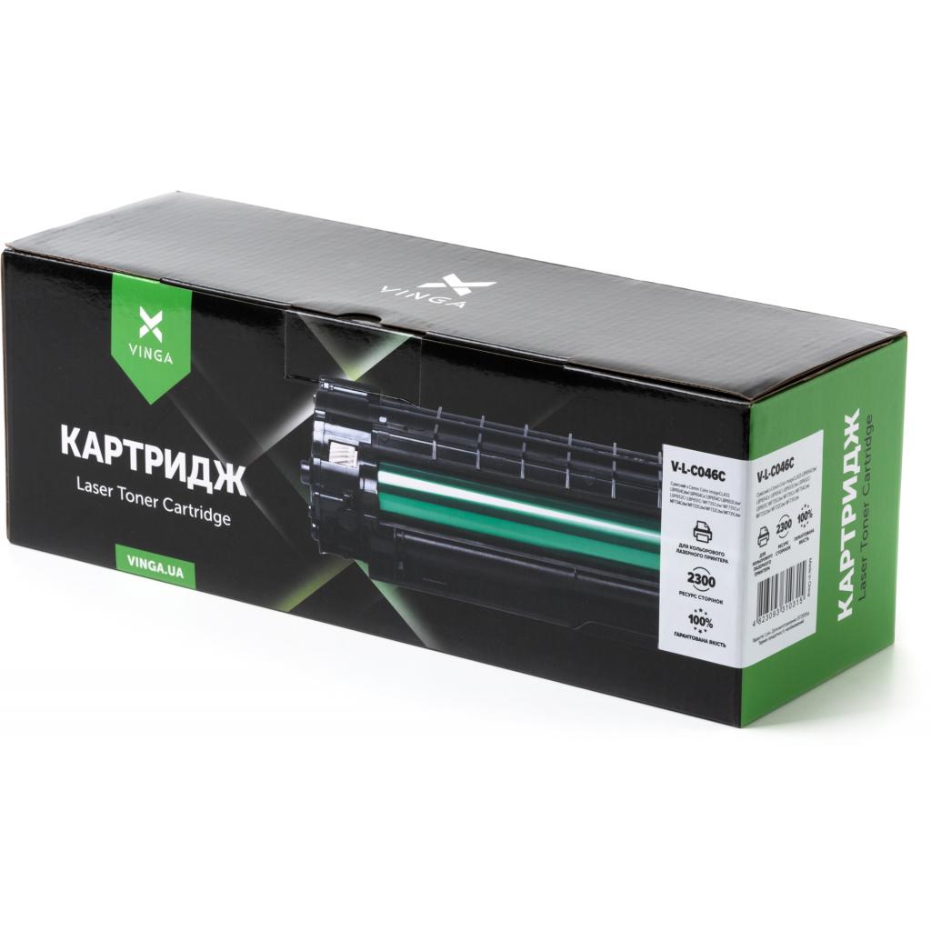 Картридж Vinga CANON 046 Cyan (V-L-C046C) - зображення 7