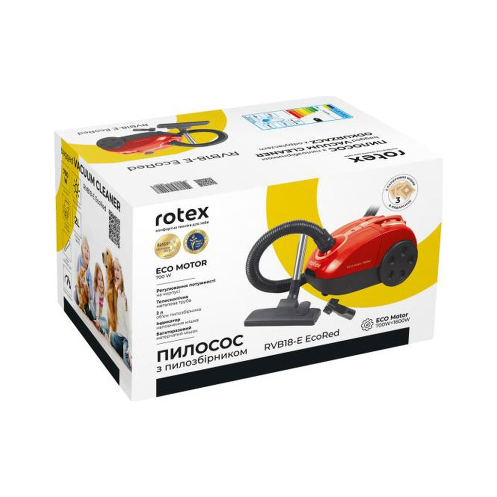 Пилосос Rotex RVB18-E EcoRed - изображение 11