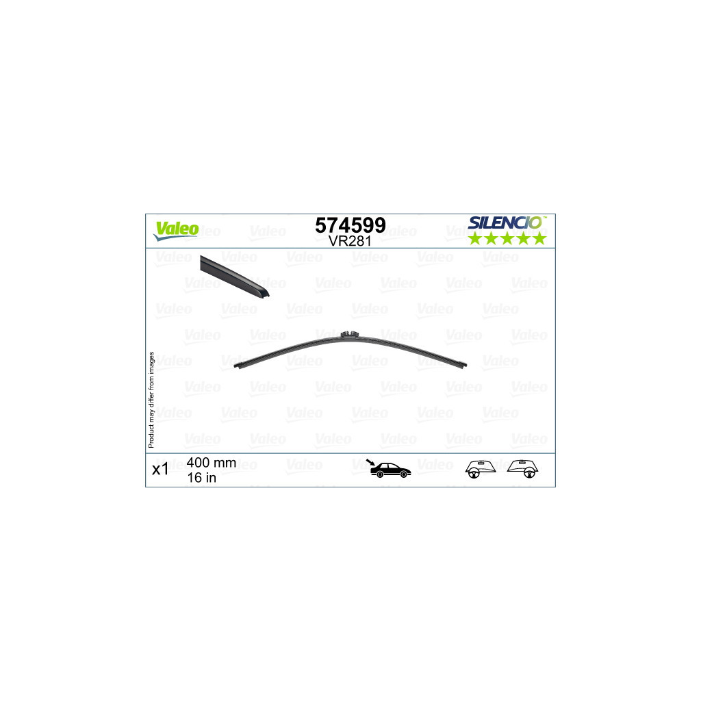 Щітка склоочисника Valeo 574599 - зображення 1