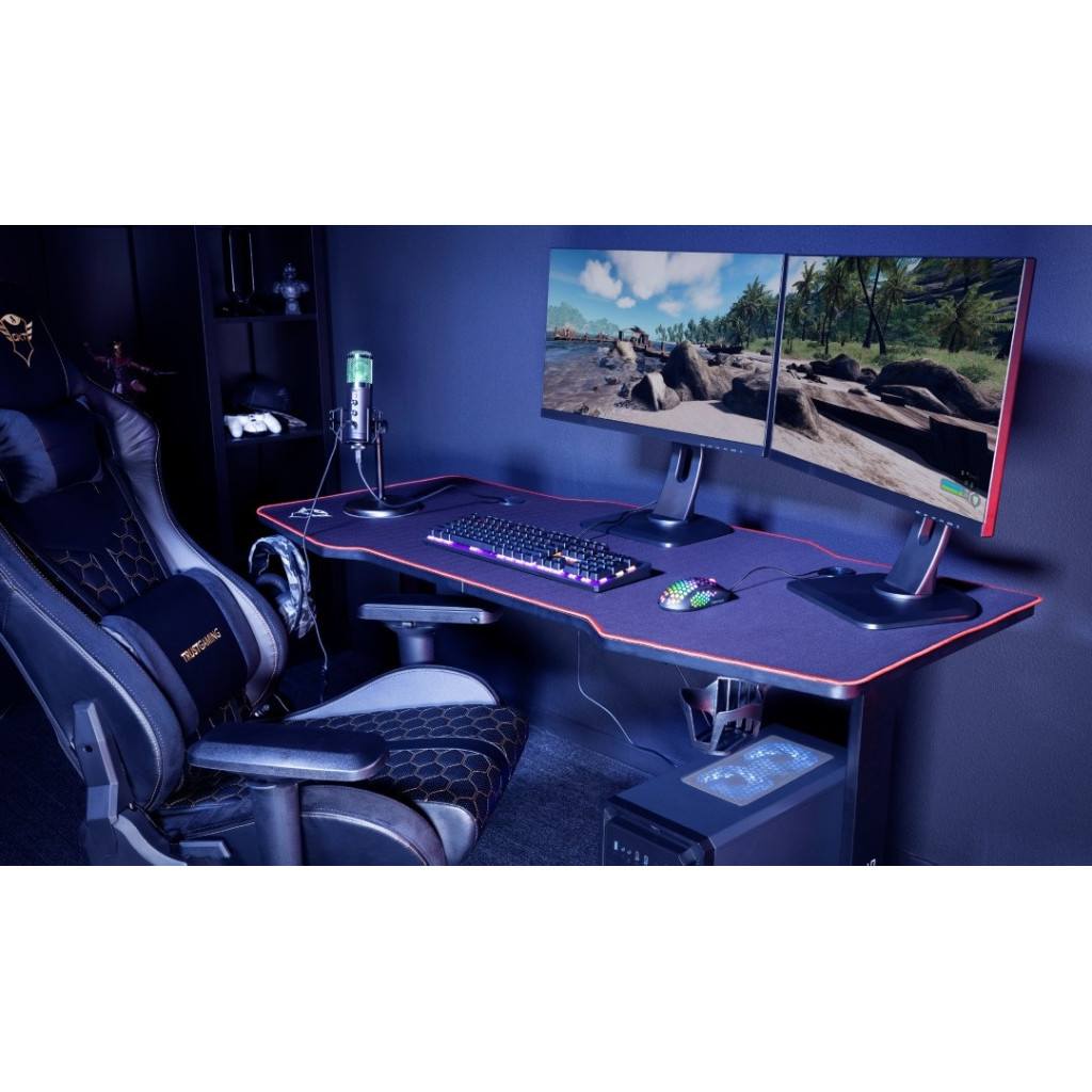 Комп'ютерний стіл Trust GXT 1175 Imperius XL Black (23802) - зображення 2
